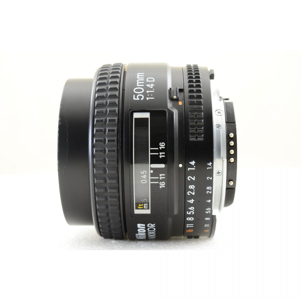 【中古】Nikon AF NIKKOR 50mm F1.4D 単焦点 カメラレンズ 交換レンズ ニコン S/N:4610734
