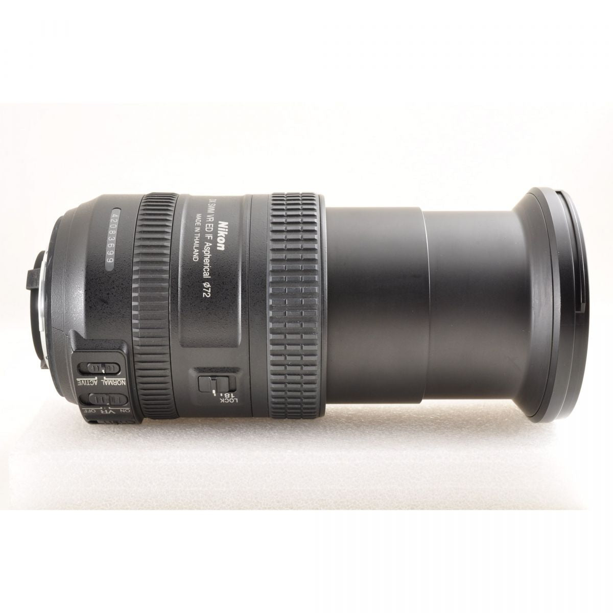 【中古】Nikon AF-S DX 18-200mm f3.5-5.6G ED VR II ズーム カメラレンズ 交換レンズ ニコン S/N:42083699