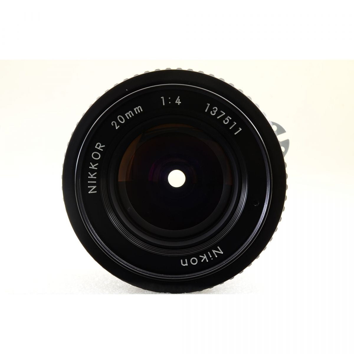 【中古】Nikon Ai NIKKOR 20mm F4 広角 単焦点 カメラレンズ 交換レンズ ニコン S/N:137511