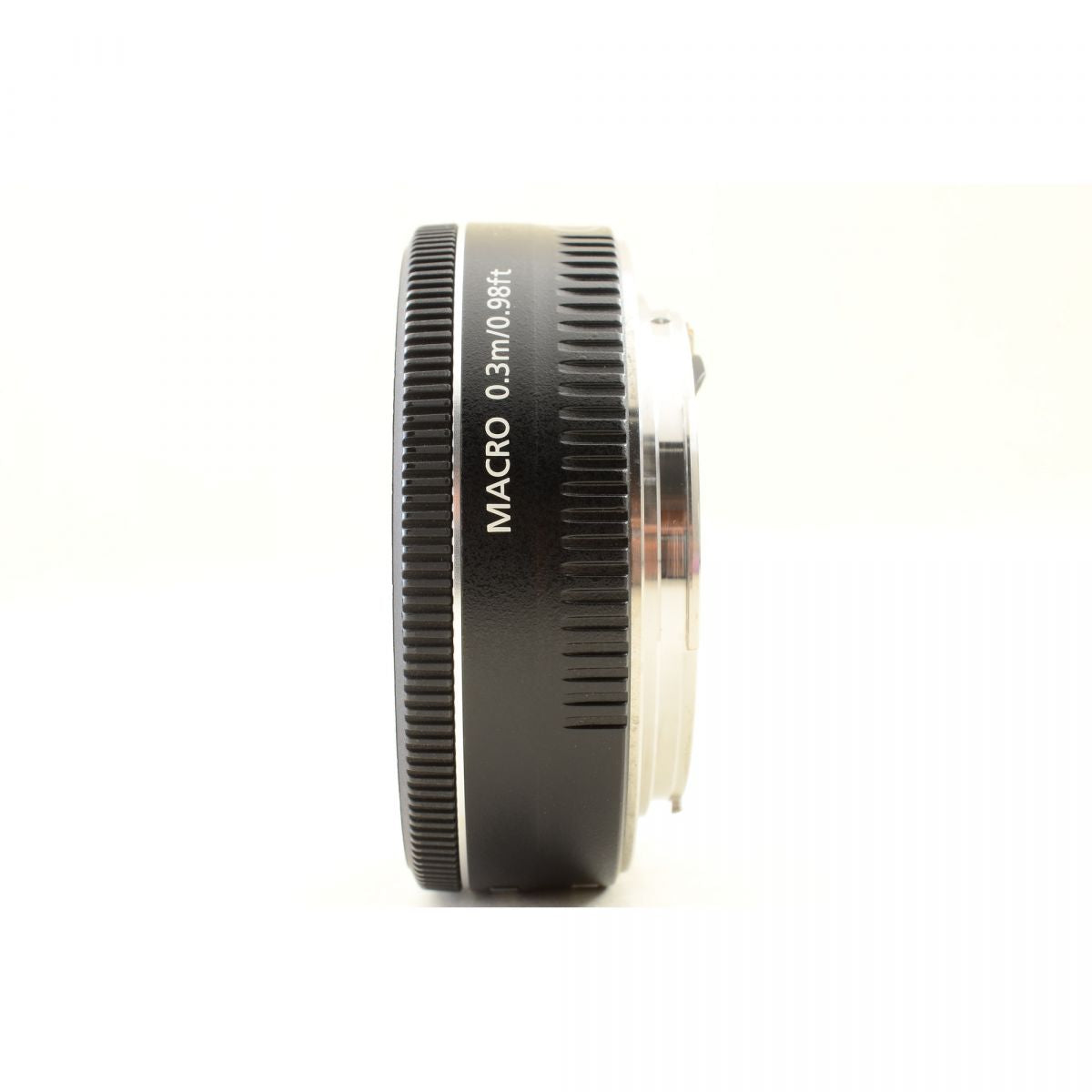 【中古】Canon EF 40mm F2.8 STM ブラック パンケーキ 単焦点 カメラレンズ 交換レンズ キヤノン S/N:1751104987