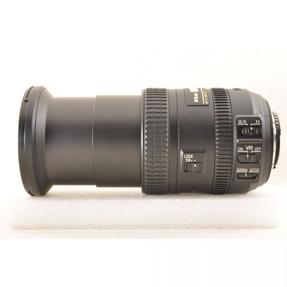 【中古】Nikon AF-S DX 18-200mm f3.5-5.6G ED VR II 元箱 フード ズーム カメラレンズ 交換レンズ ニコン S/N:42673567