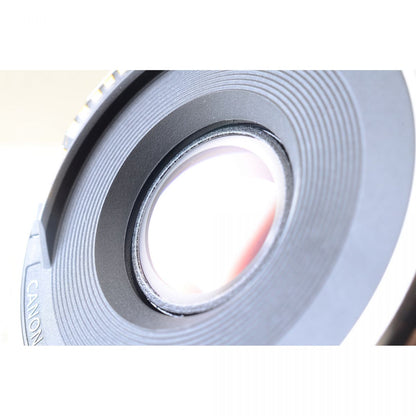 【中古】Canon EF 40mm F2.8 STM ブラック パンケーキ 単焦点 カメラレンズ 交換レンズ キヤノン S/N:1751104987