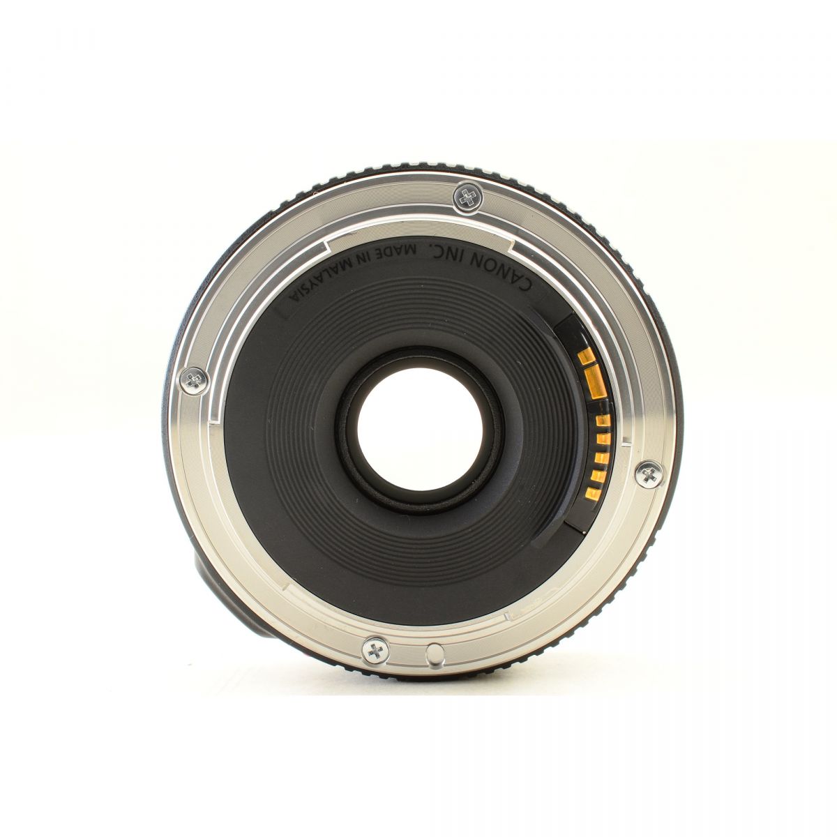 【中古】Canon EF 40mm F2.8 STM ブラック パンケーキ 単焦点 カメラレンズ 交換レンズ キヤノン S/N:1751104987