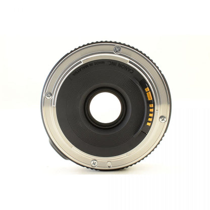 【中古】Canon EF 40mm F2.8 STM ブラック パンケーキ 単焦点 カメラレンズ 交換レンズ キヤノン S/N:1751104987
