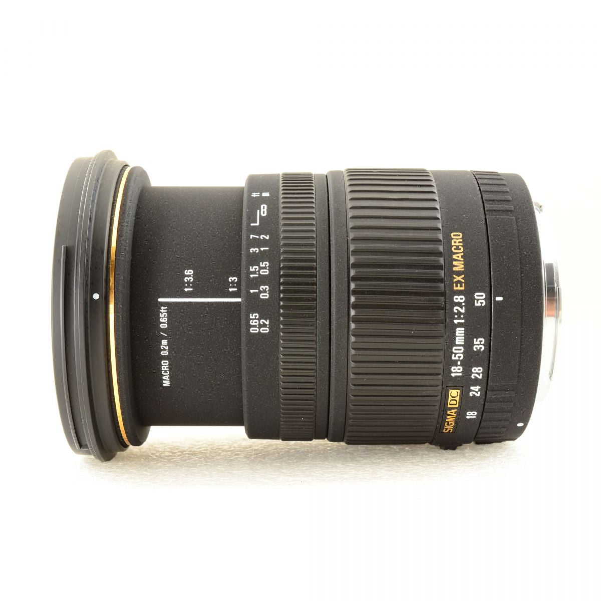 【中古】SIGMA 18-50mm F2.8 EX DC MACRO ズーム キヤノン用 カメラレンズ 交換レンズ シグマ S/N:1005068