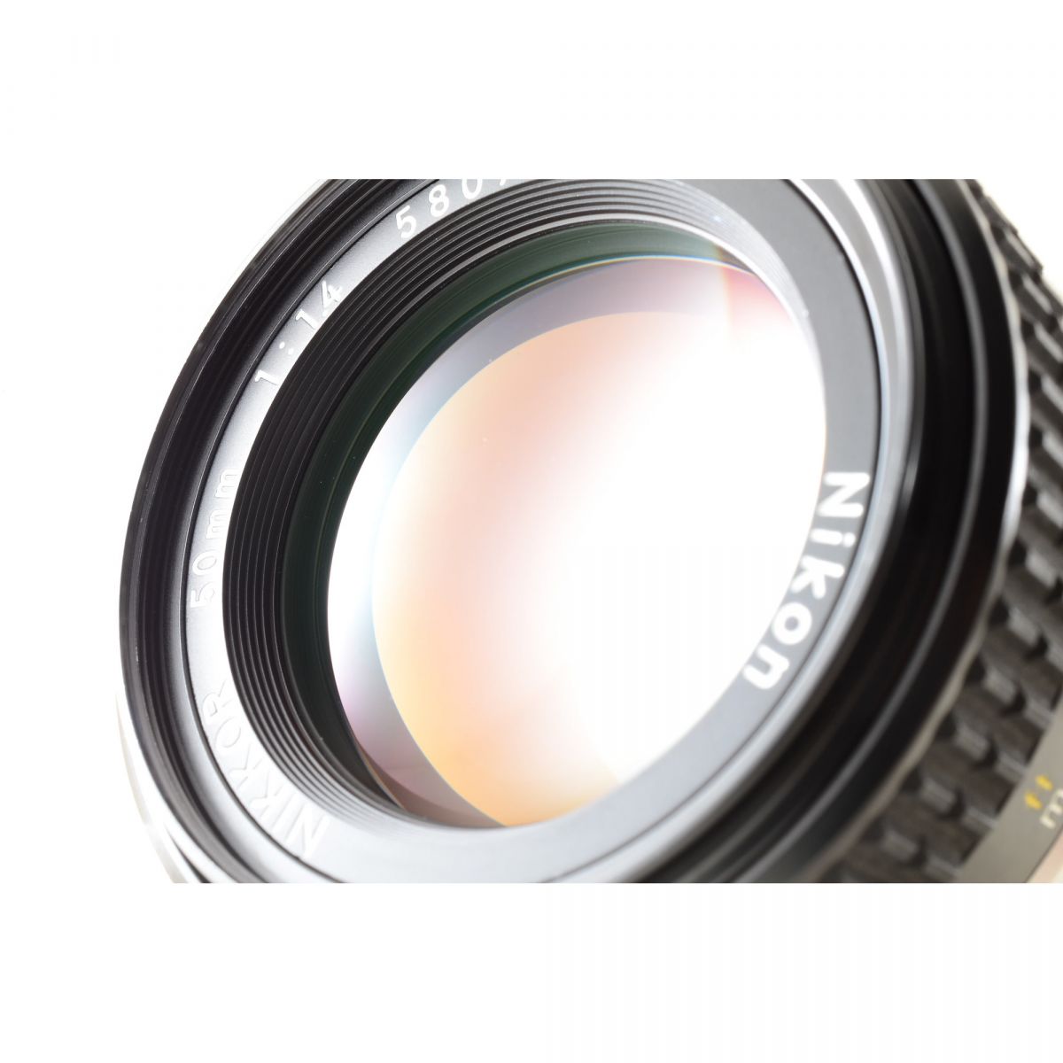 【中古】Nikon Ai-S NIKKOR 50mm F1.4 単焦点 カメラレンズ 交換レンズ ニコン S/N:5807066