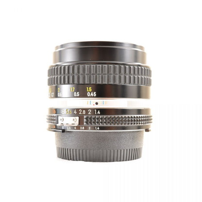【中古】Nikon Ai-S NIKKOR 50mm F1.4 単焦点 カメラレンズ 交換レンズ ニコン S/N:5256114
