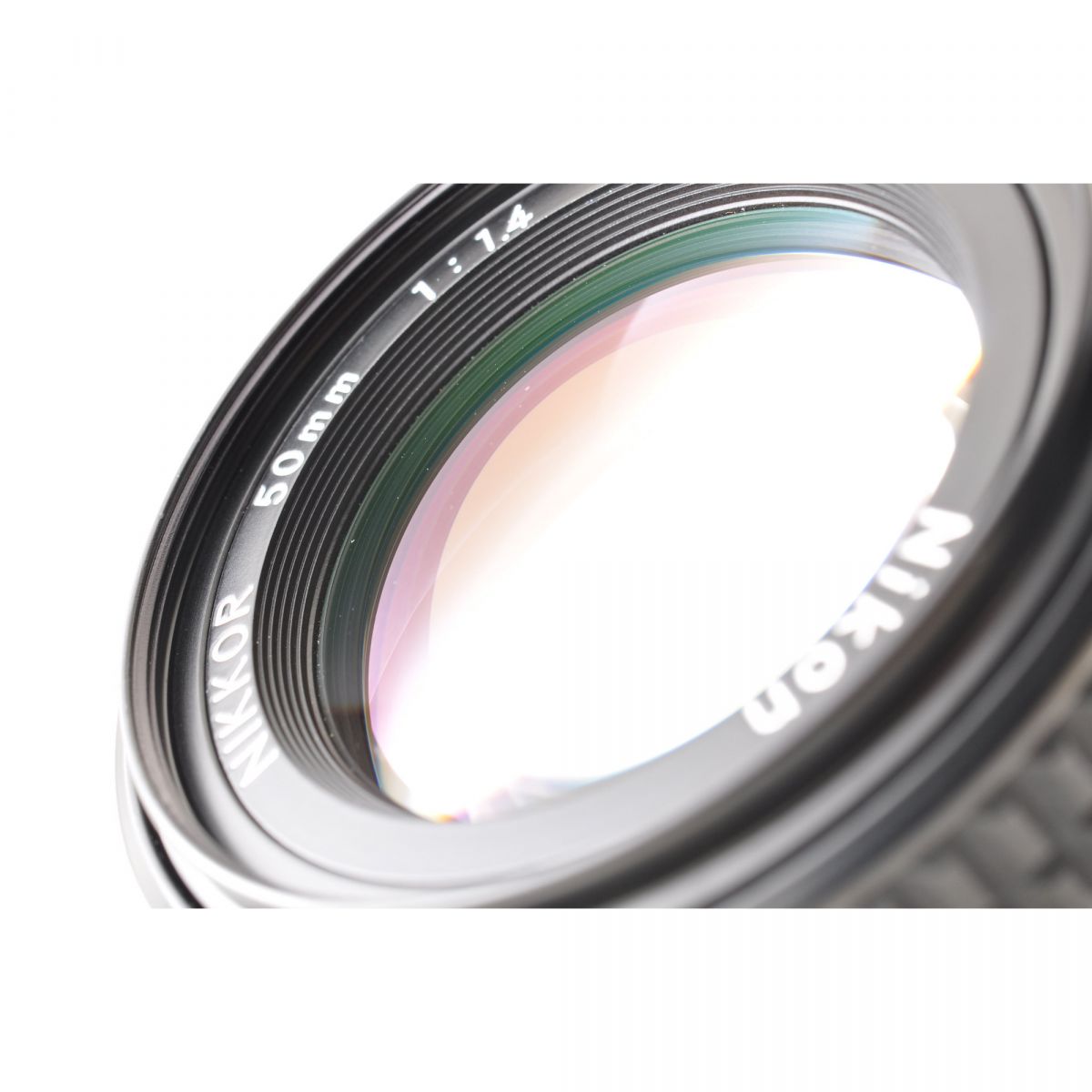 【中古】Nikon Ai-S NIKKOR 50mm F1.4 単焦点 カメラレンズ 交換レンズ ニコン S/N:5256114