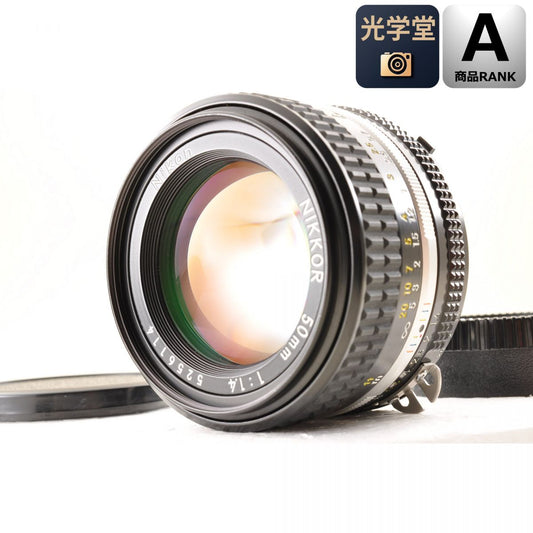 【中古】Nikon Ai-S NIKKOR 50mm F1.4 単焦点 カメラレンズ 交換レンズ ニコン S/N:5256114