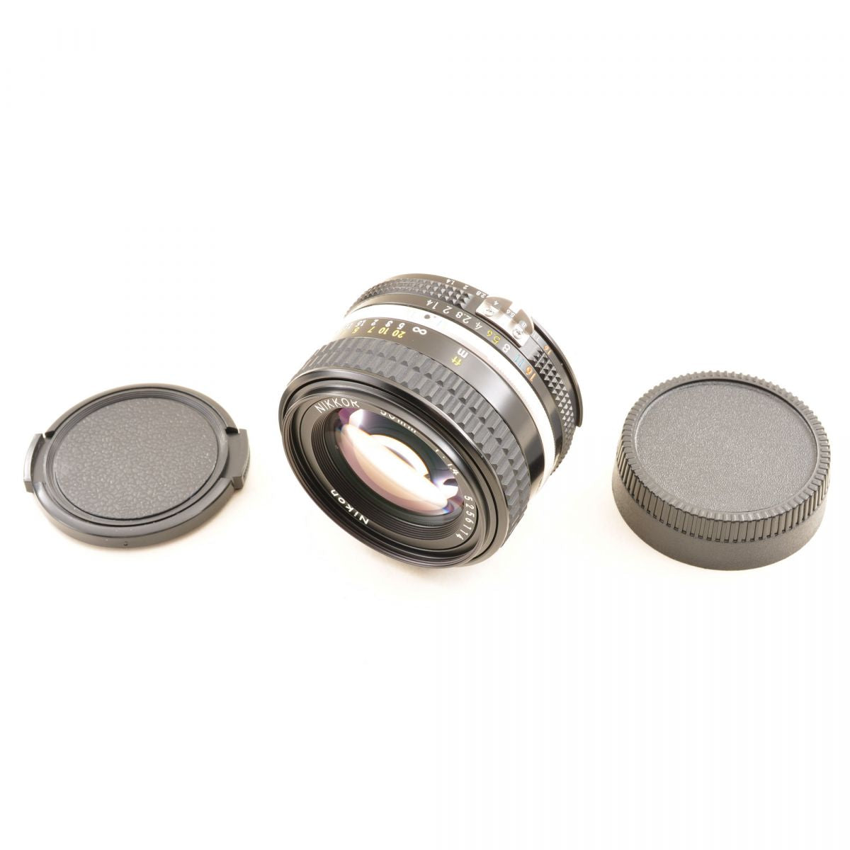 【中古】Nikon Ai-S NIKKOR 50mm F1.4 単焦点 カメラレンズ 交換レンズ ニコン S/N:5256114