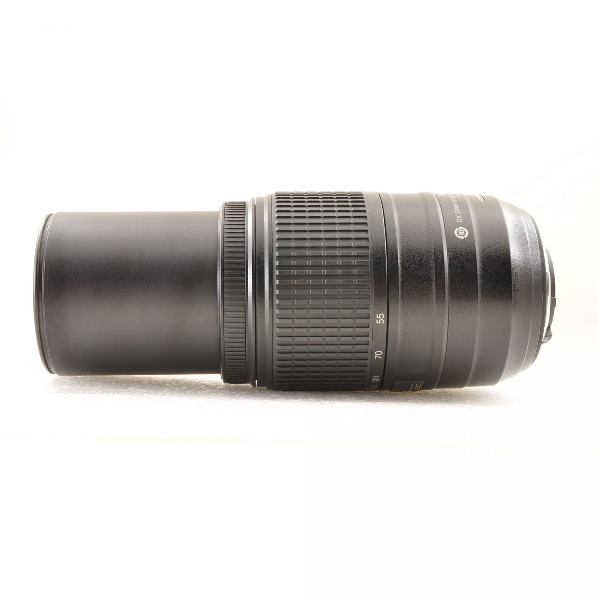 【中古】Nikon AF-S DX 55-300mm F4.5-5.6G ED VR フード付き ズーム カメラレンズ 交換レンズ ニコン S/N:2893101