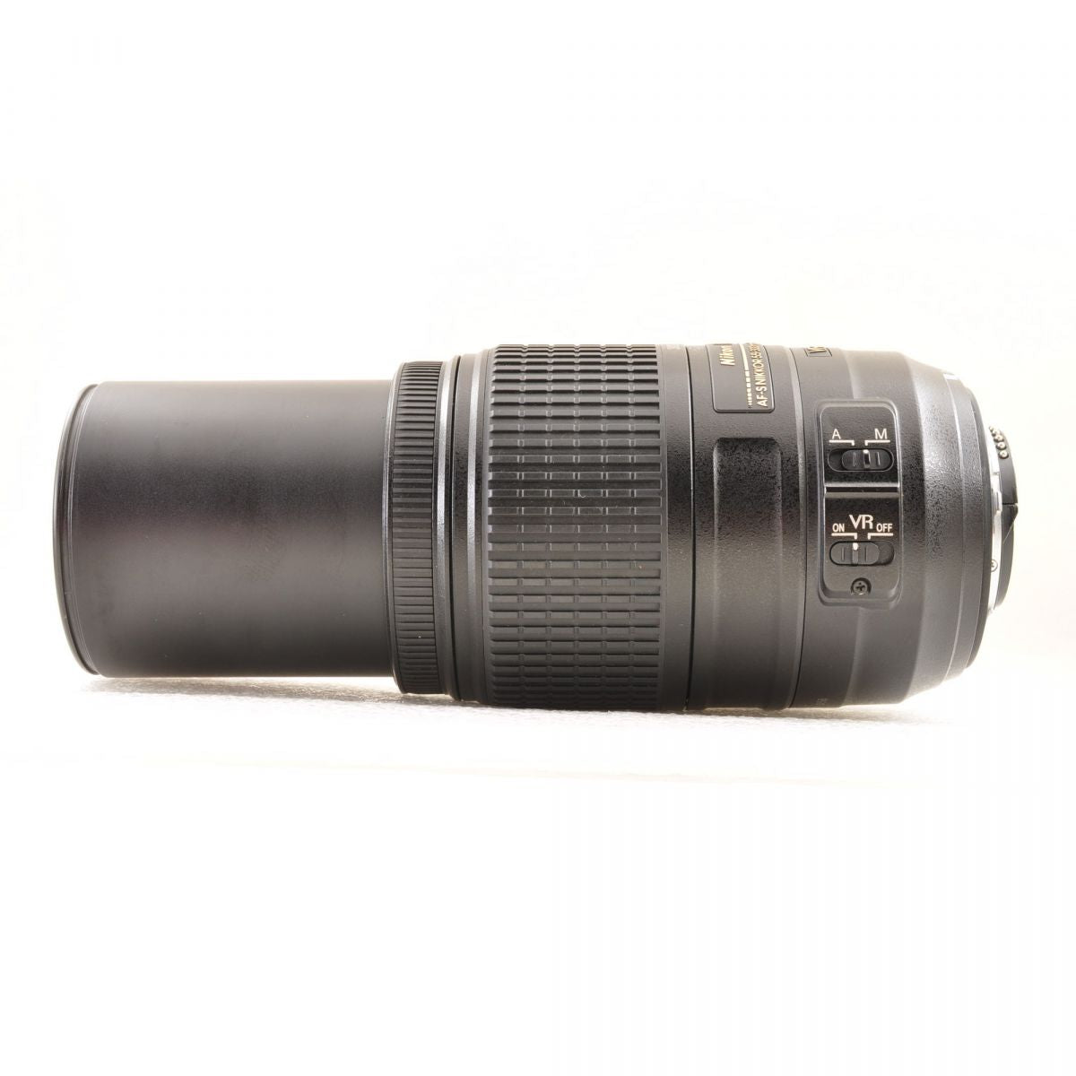 【中古】Nikon AF-S DX 55-300mm F4.5-5.6G ED VR フード付き ズーム カメラレンズ 交換レンズ ニコン S/N:2893101