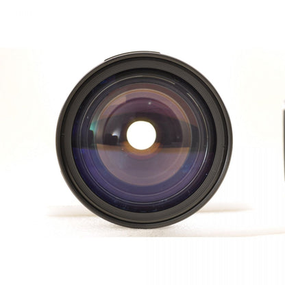 【中古】Canon AE-1 ブラック 一眼レフ フィルムカメラ New FD 35-105mm f3.5 マクロ ズームレンズ セット キヤノン S/N:5092284