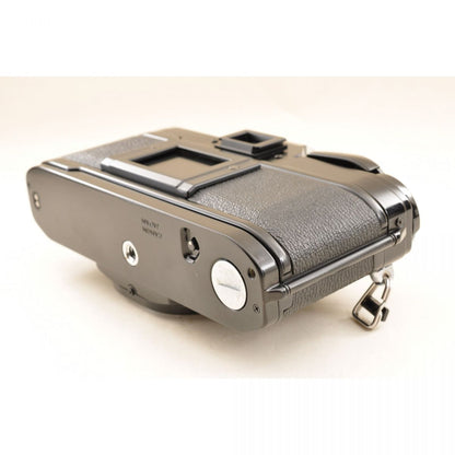 【中古】Canon AE-1 ブラック 一眼レフ フィルムカメラ New FD 35-105mm f3.5 マクロ ズームレンズ セット キヤノン S/N:5092284