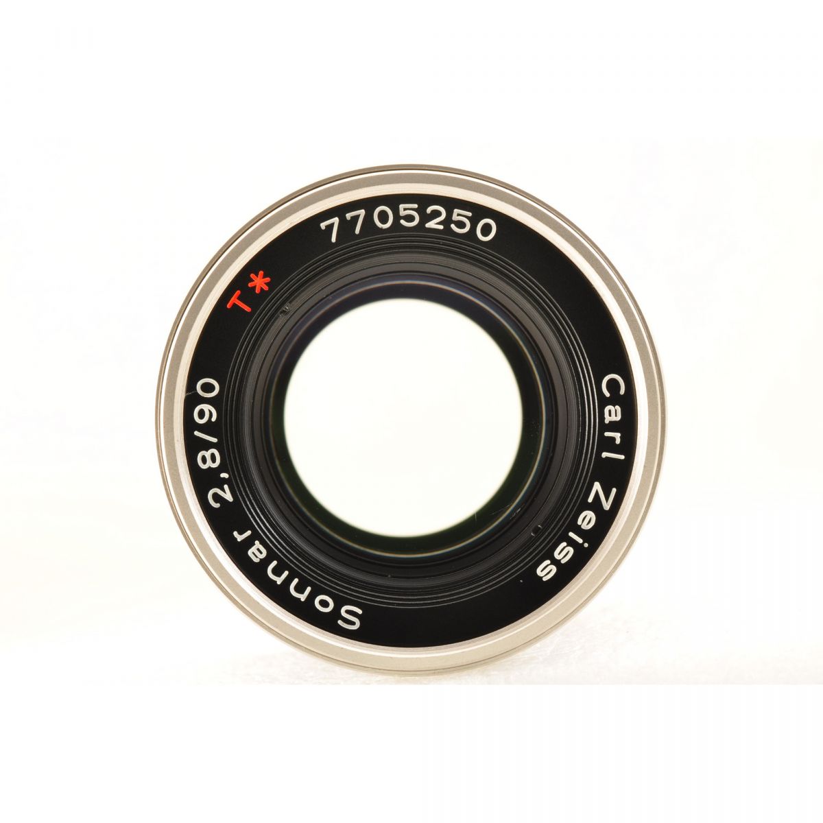 【中古】CONTAX Carl Zeiss Sonnar 90mm F2.8 T* G1G2用 フード、キャップ付き 単焦点 カメラレンズ 交換レンズ コンタックス S/N:7705250