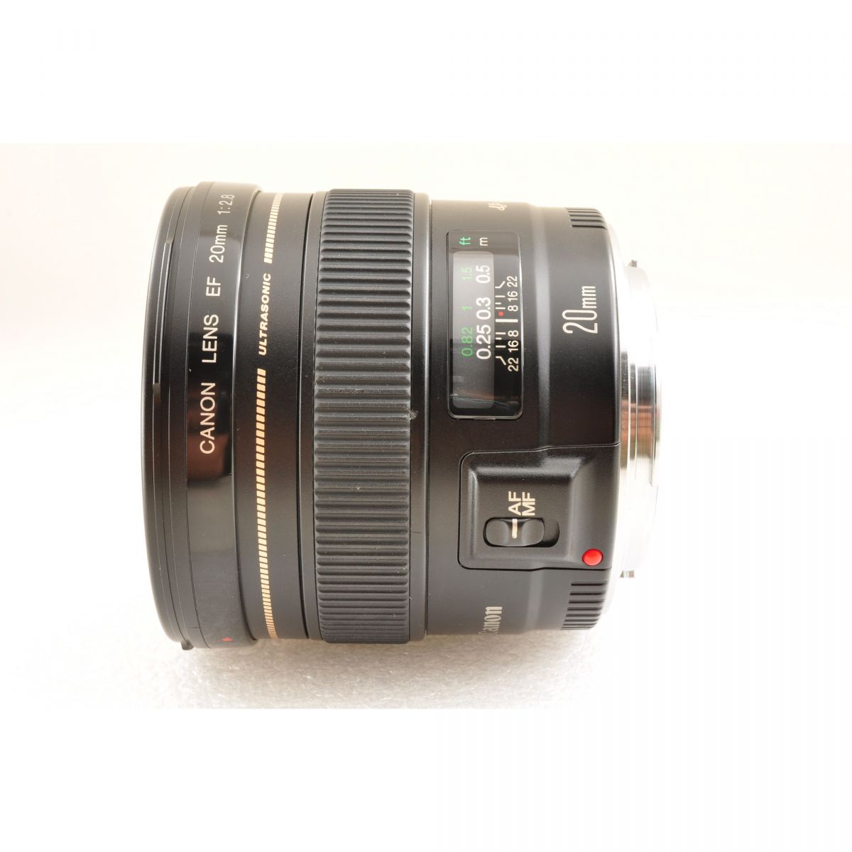 【中古】Canon EF 20mm f/2.8 USM 広角 単焦点レンズ キャノン S/N: 4200258C