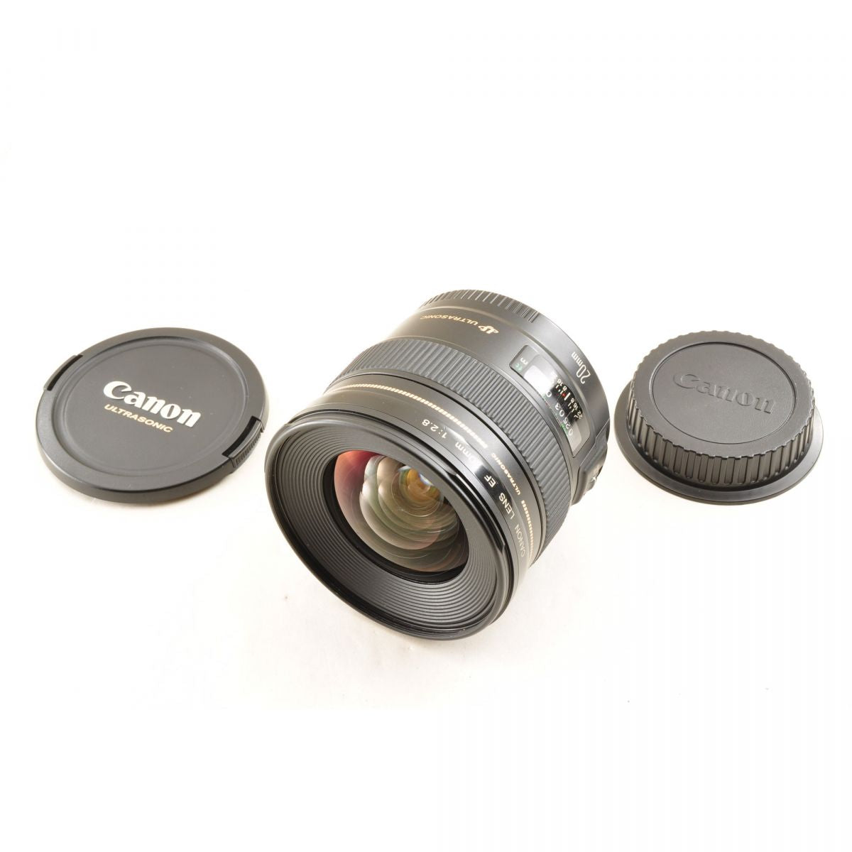 【中古】Canon EF 20mm f/2.8 USM 広角 単焦点レンズ キャノン S/N: 4200258C