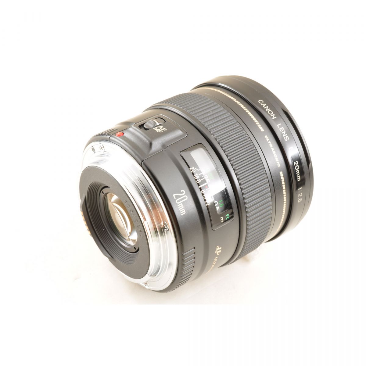 【中古】Canon EF 20mm f/2.8 USM 広角 単焦点レンズ キャノン S/N: 4200258C