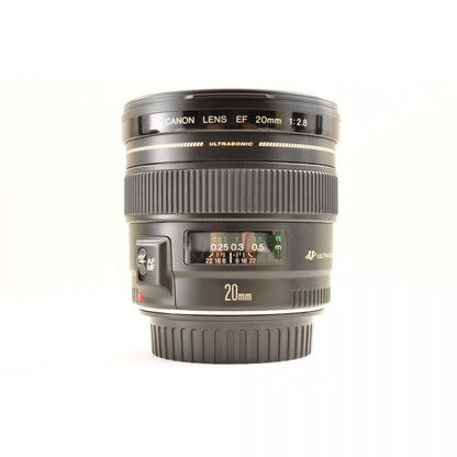 【中古】Canon EF 20mm f/2.8 USM 広角 単焦点レンズ キャノン S/N: 4200258C