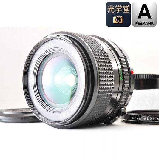 【中古】Canon New FD 24mm f/2.8 広角 単焦点レンズ キャノン S/N: 76022