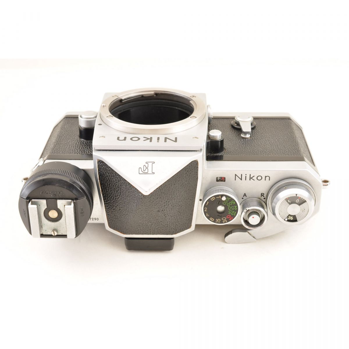 【中古】Nikon F アイレベル シルバー 35mm 一眼レフ フィルムカメラ ニコン S/N: 7277290