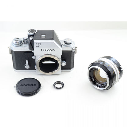 【中古】Nikon F Photomic FTN 一眼レフ シルバー フィルムカメラ NIKKOR-S Auto 50mm f/1.4 MFレンズ セット S/N:7151267