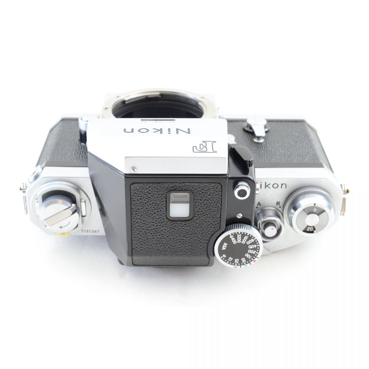 【中古】Nikon F Photomic FTN 一眼レフ シルバー フィルムカメラ NIKKOR-S Auto 50mm f/1.4 MFレンズ セット S/N:7151267