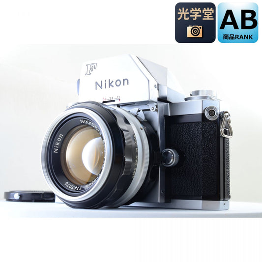 【中古】Nikon F Photomic FTN 一眼レフ シルバー フィルムカメラ NIKKOR-S Auto 50mm f/1.4 MFレンズ セット S/N:7151267