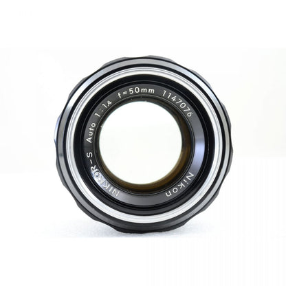 【中古】Nikon F Photomic FTN 一眼レフ シルバー フィルムカメラ NIKKOR-S Auto 50mm f/1.4 MFレンズ セット S/N:7151267