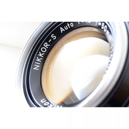 【中古】Nikon F Photomic FTN 一眼レフ シルバー フィルムカメラ NIKKOR-S Auto 50mm f/1.4 MFレンズ セット S/N:7151267