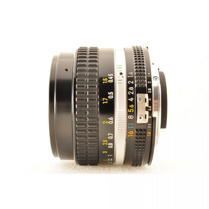 【中古】Nikon Ai-S NIKKOR 50mm f1.4 単焦点 カメラレンズ 交換レンズ フード付き ニコン S/N:5161988