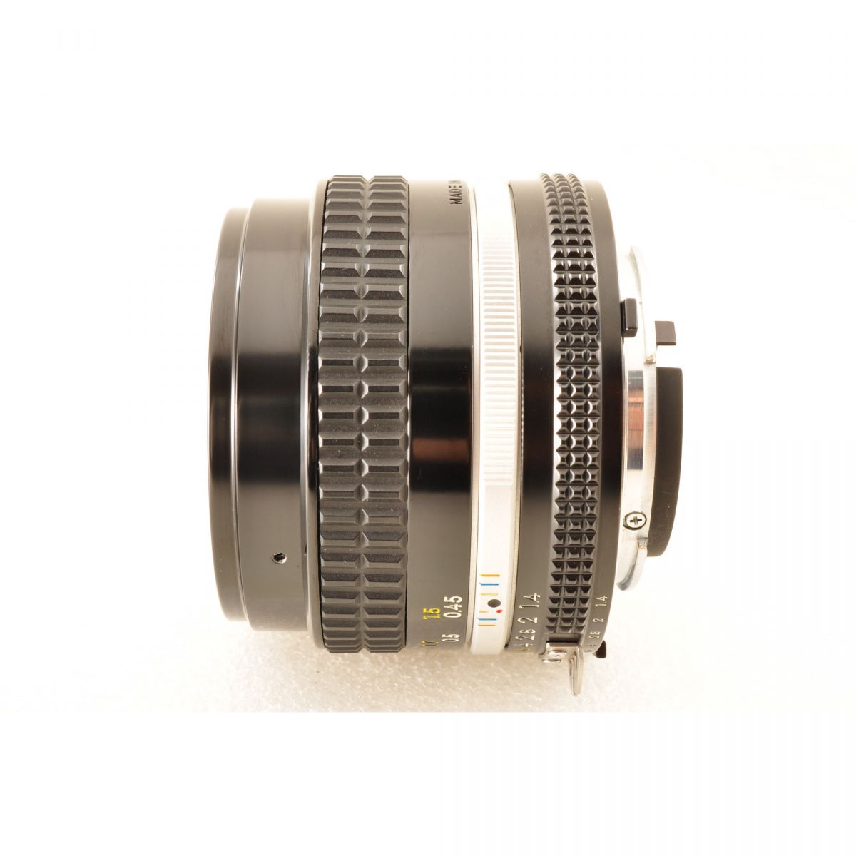 【中古】Nikon Ai-S NIKKOR 50mm f1.4 単焦点 カメラレンズ 交換レンズ フード付き ニコン S/N:5161988