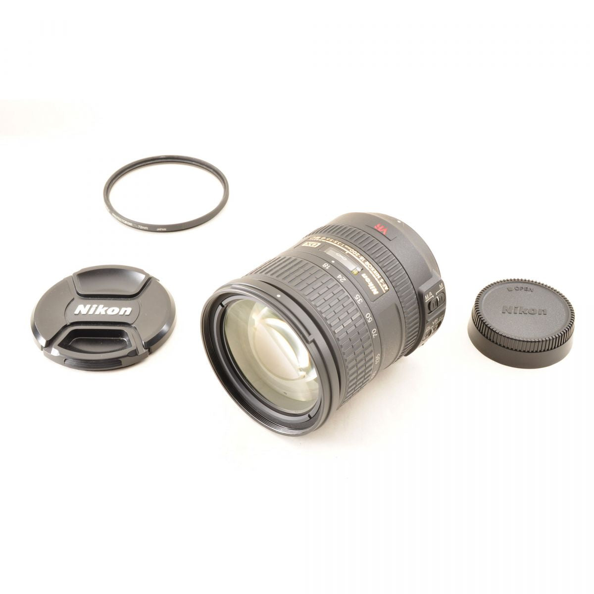 【中古】Nikon AF-S DX NIKKOR 18-200mm f/3.5-5.6G ED VR 高倍率ズームレンズ ニコン S/N: 2607428