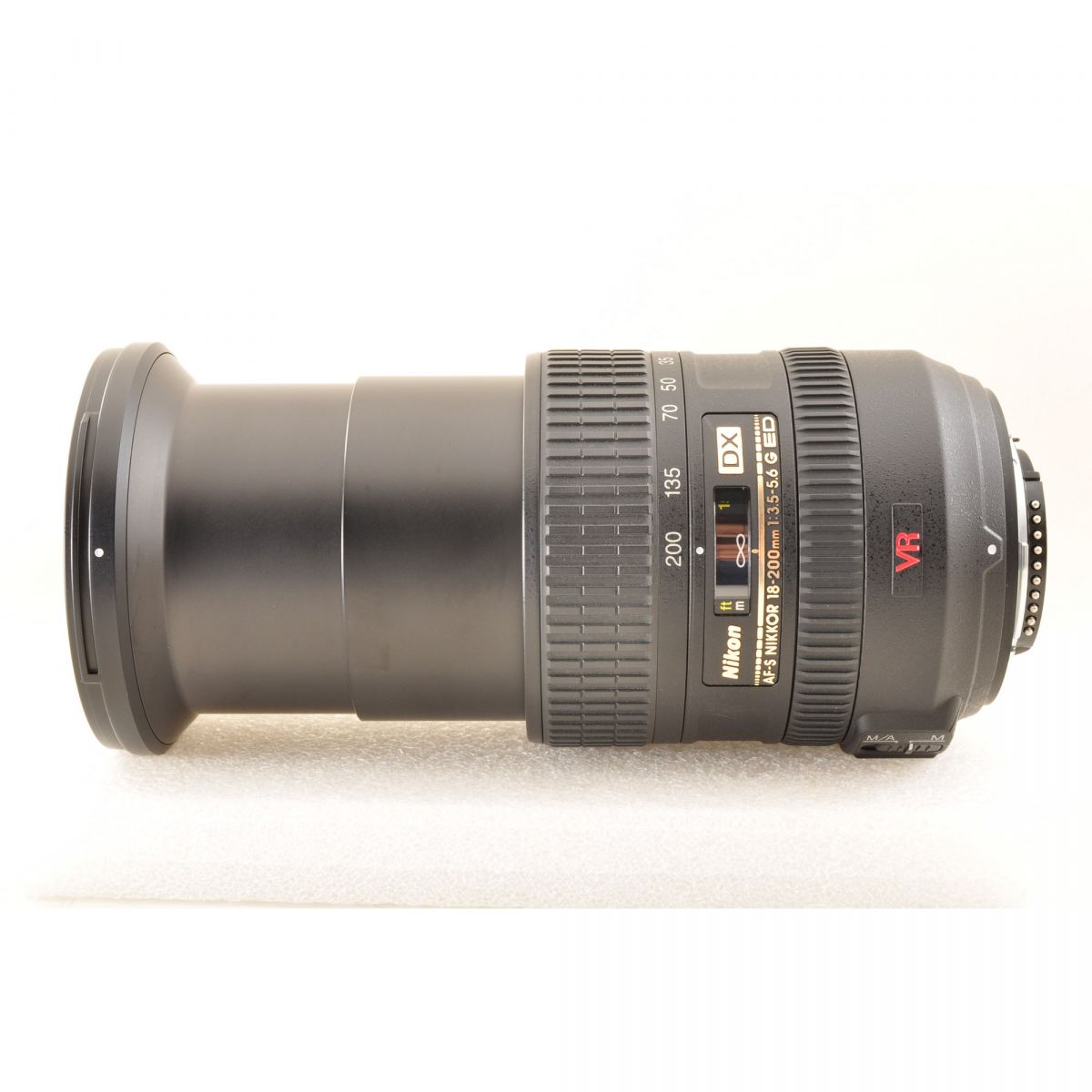 【中古】Nikon AF-S DX NIKKOR 18-200mm f/3.5-5.6G ED VR 高倍率ズームレンズ ニコン S/N: 2607428