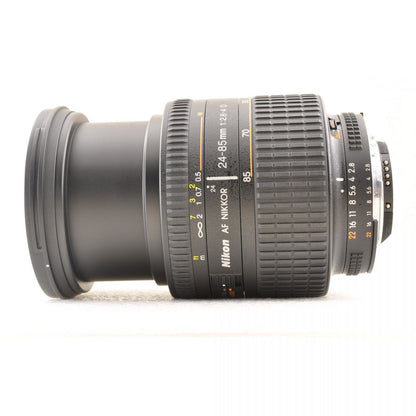 【中古】Nikon AF NIKKOR 24-85mm f/2.8-4D IF ASPH Macro ズームレンズ ニコン S/N: 258255
