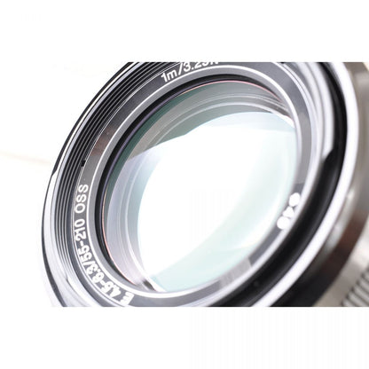 【中古】Sony E 55-210mm f/4.5-6.3 OSS 望遠 ズームレンズ 元箱 フード付 ソニー S/N: 3169870
