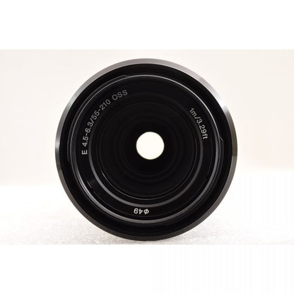 【中古】Sony E 55-210mm f/4.5-6.3 OSS 望遠 ズームレンズ ブラック ソニー S/N: 5115033