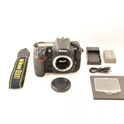 【中古】Nikon D300 1230万画素 デジタル一眼レフカメラ ボディ ニコン S/N: 2008710