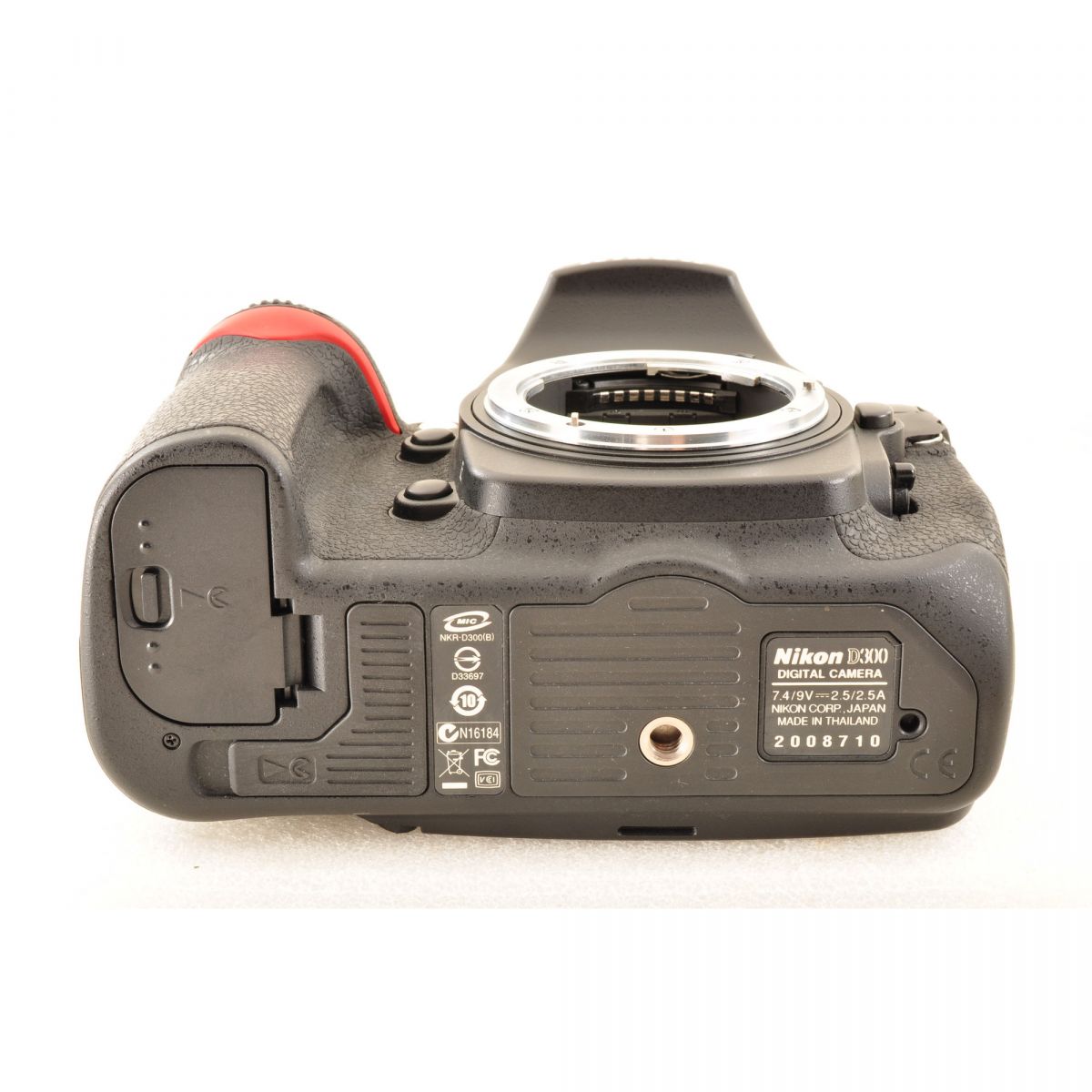 【中古】Nikon D300 1230万画素 デジタル一眼レフカメラ ボディ ニコン S/N: 2008710