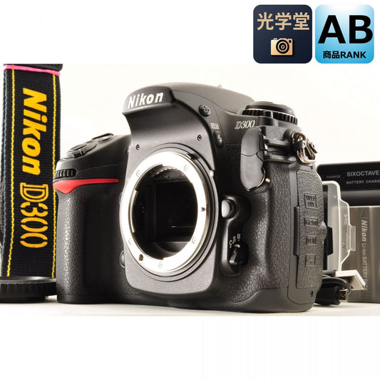 【中古】Nikon D300 1230万画素 デジタル一眼レフカメラ ボディ ニコン S/N: 2008710