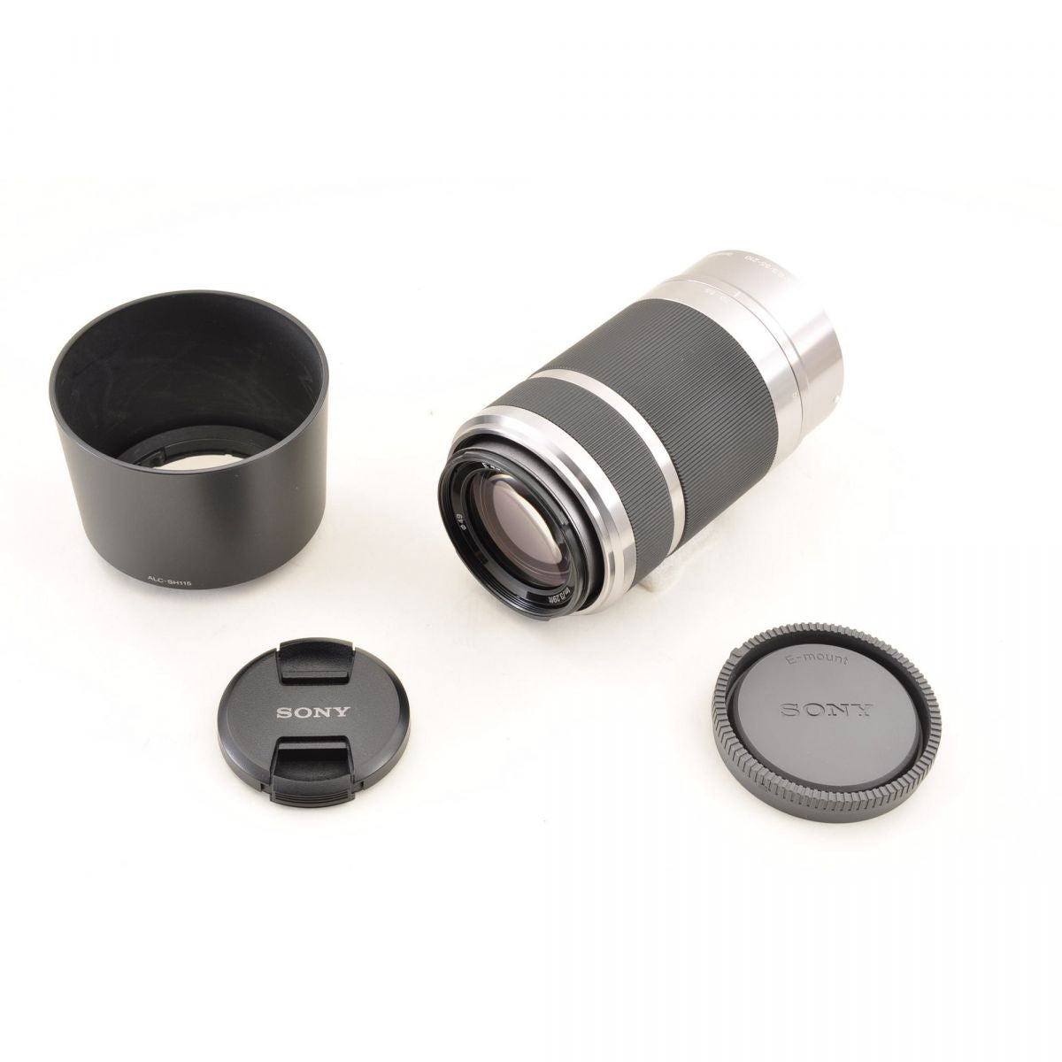 【中古】Sony E 55-210mm f/4.5-6.3 OSS 望遠 ズームレンズ フード付 ソニー S/N: 2529969