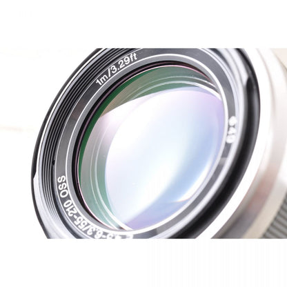 【中古】Sony E 55-210mm f/4.5-6.3 OSS 望遠 ズームレンズ フード付 ソニー S/N: 2529969