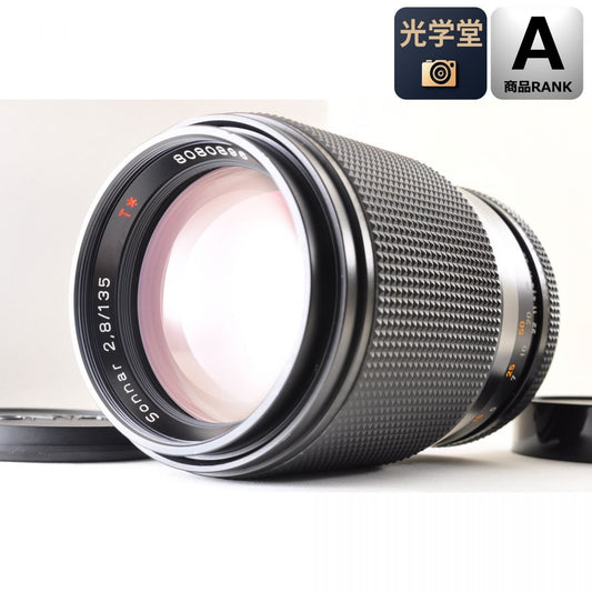 【中古】Contax Carl Zeiss Sonnar 135mm F2.8 MMJ ヤシカコンタックス用 単焦点 カメラレンズ 交換レンズ コンタックス S/N:8080896