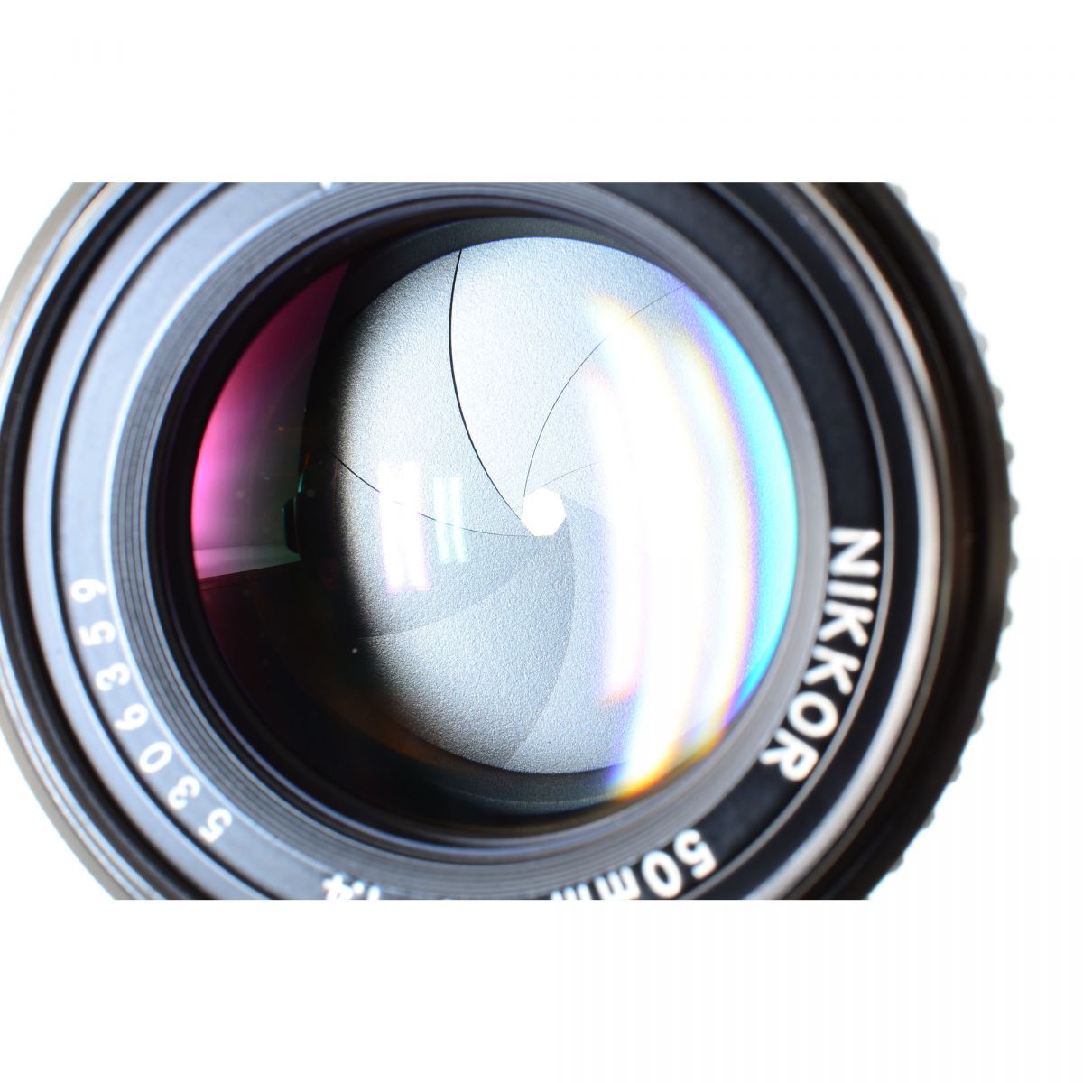 【中古】Nikon Ai-S NIKKOR 50mm f1.4 単焦点 カメラレンズ 交換レンズ ニコン S/N:5306359