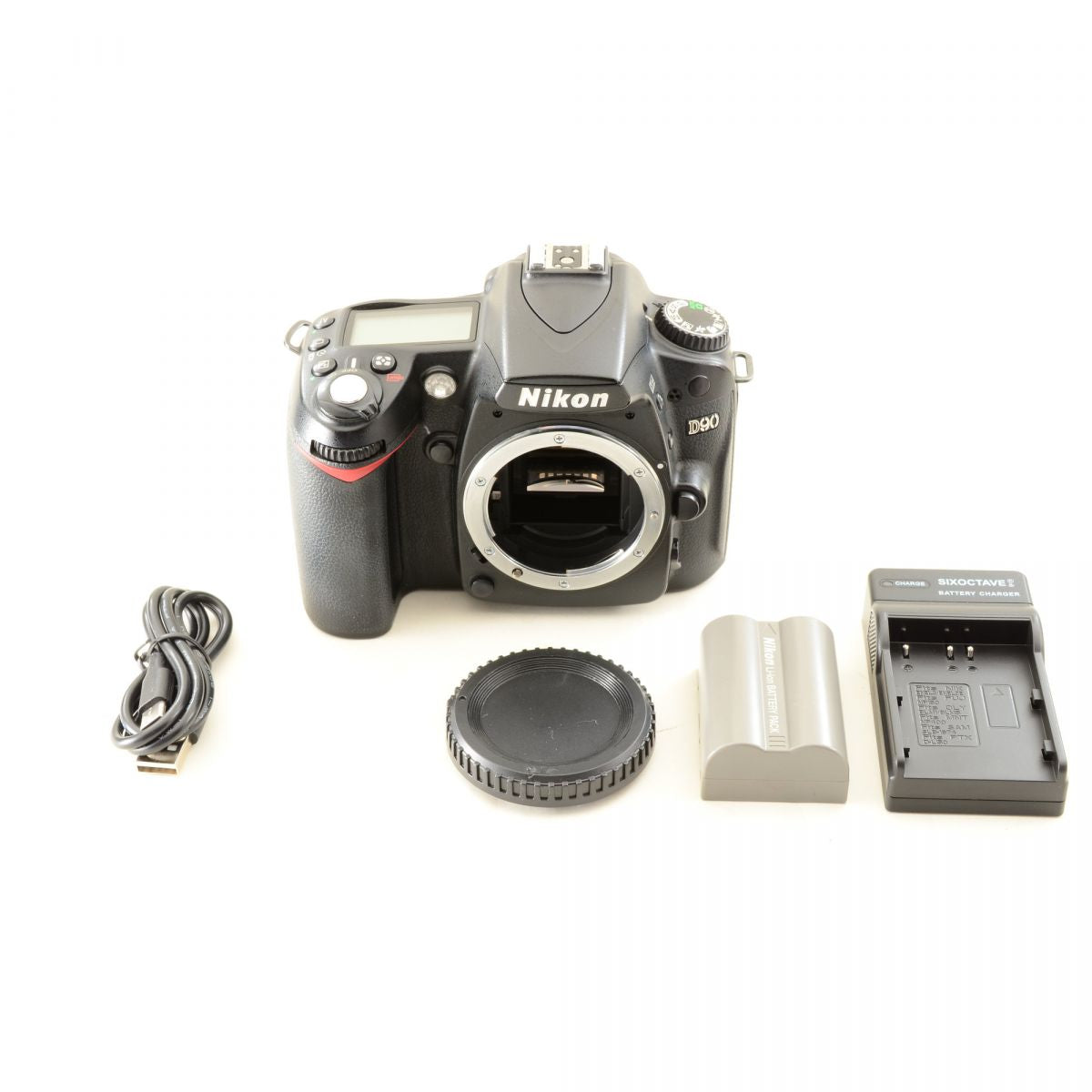 【中古】Nikon D90 12.3MP デジタル 一眼レフ デジタルカメラ ボディ ニコン S/N:2154690
