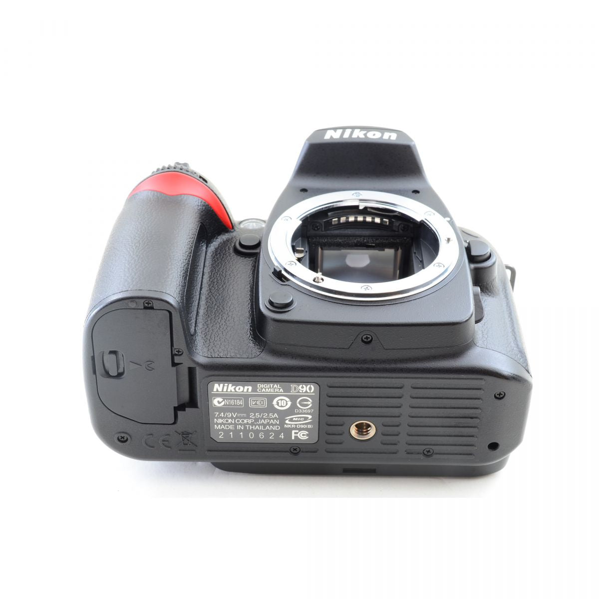 【中古】Nikon D90 12.3MP デジタル 一眼レフ デジタルカメラ ボディ ブラック ニコン S/N:2110624