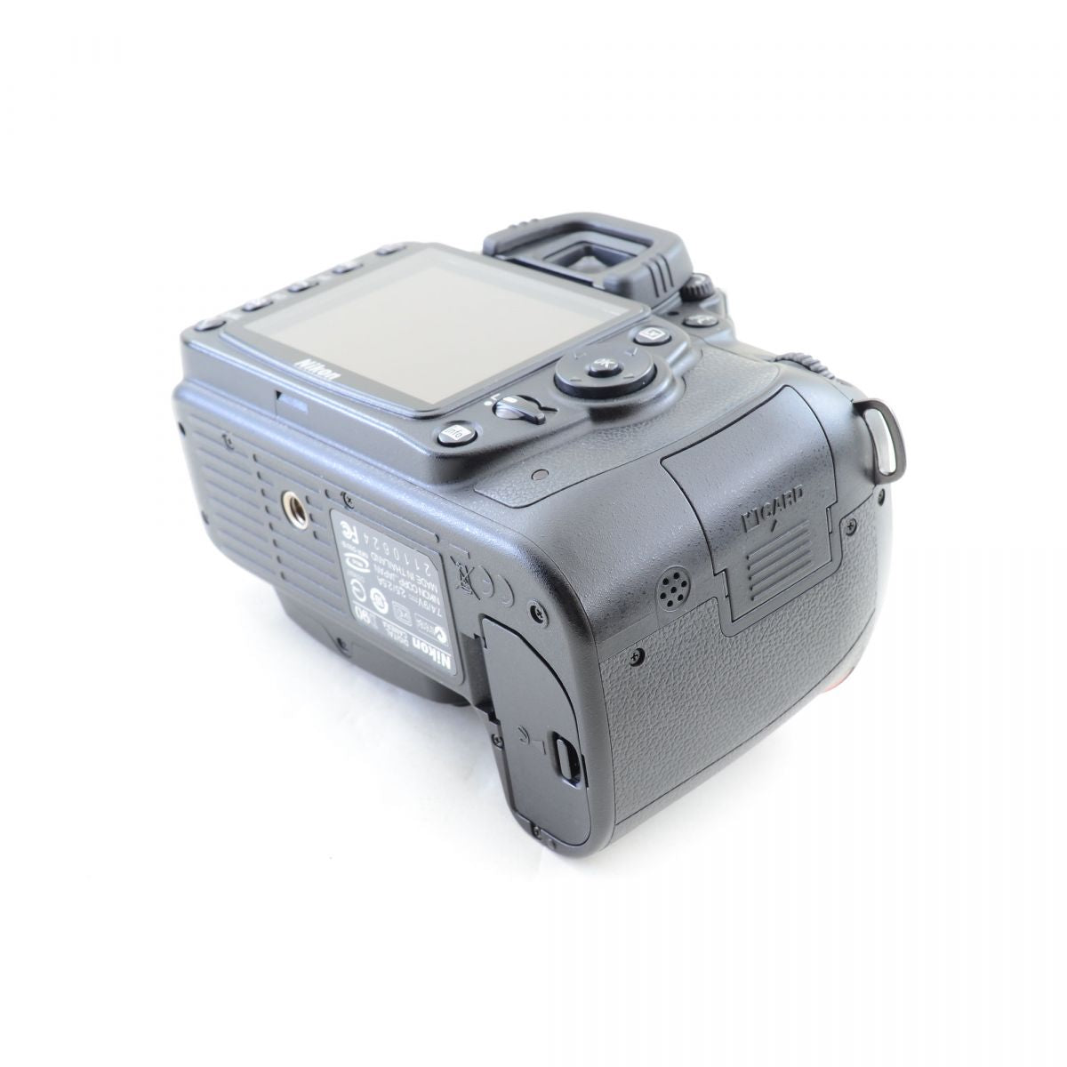 【中古】Nikon D90 12.3MP デジタル 一眼レフ デジタルカメラ ボディ ブラック ニコン S/N:2110624