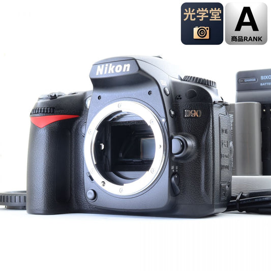 【中古】Nikon D90 12.3MP デジタル 一眼レフ デジタルカメラ ボディ ブラック ニコン S/N:2110624