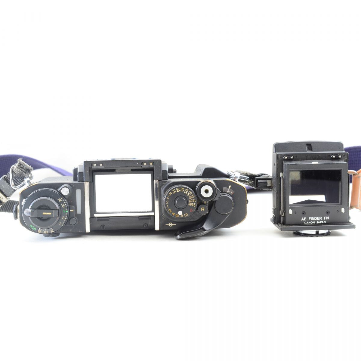 【中古】Canon New F-1 AEファインダー 一眼レフ フィルムカメラ キヤノン S/N:224281