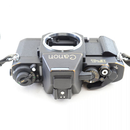 【中古】Canon New F-1 AEファインダー 一眼レフ フィルムカメラ キヤノン S/N:224281